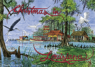 Louisiana Cajun Christmas Cards
